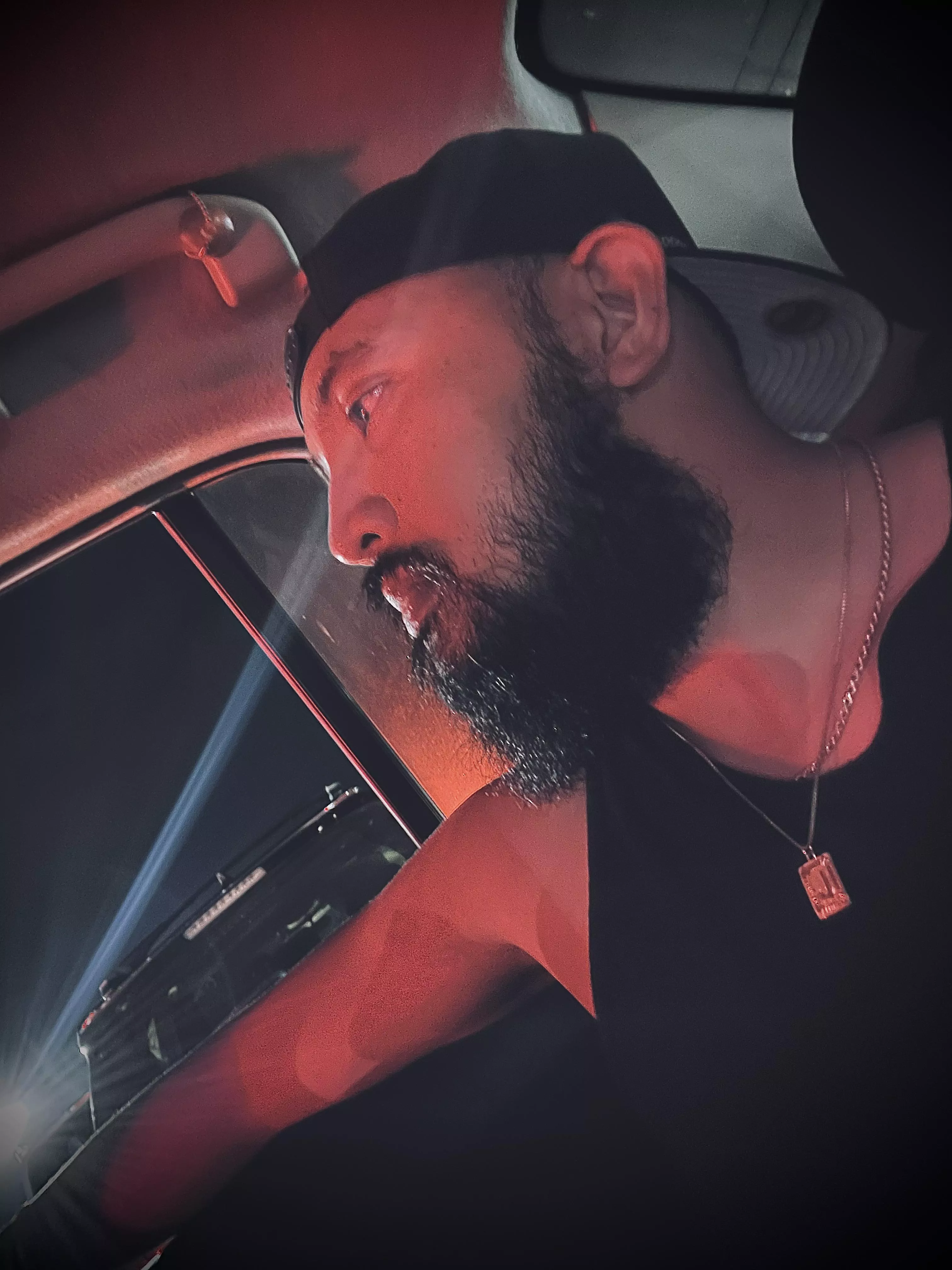 Stuck in another Uber after a long night out. 