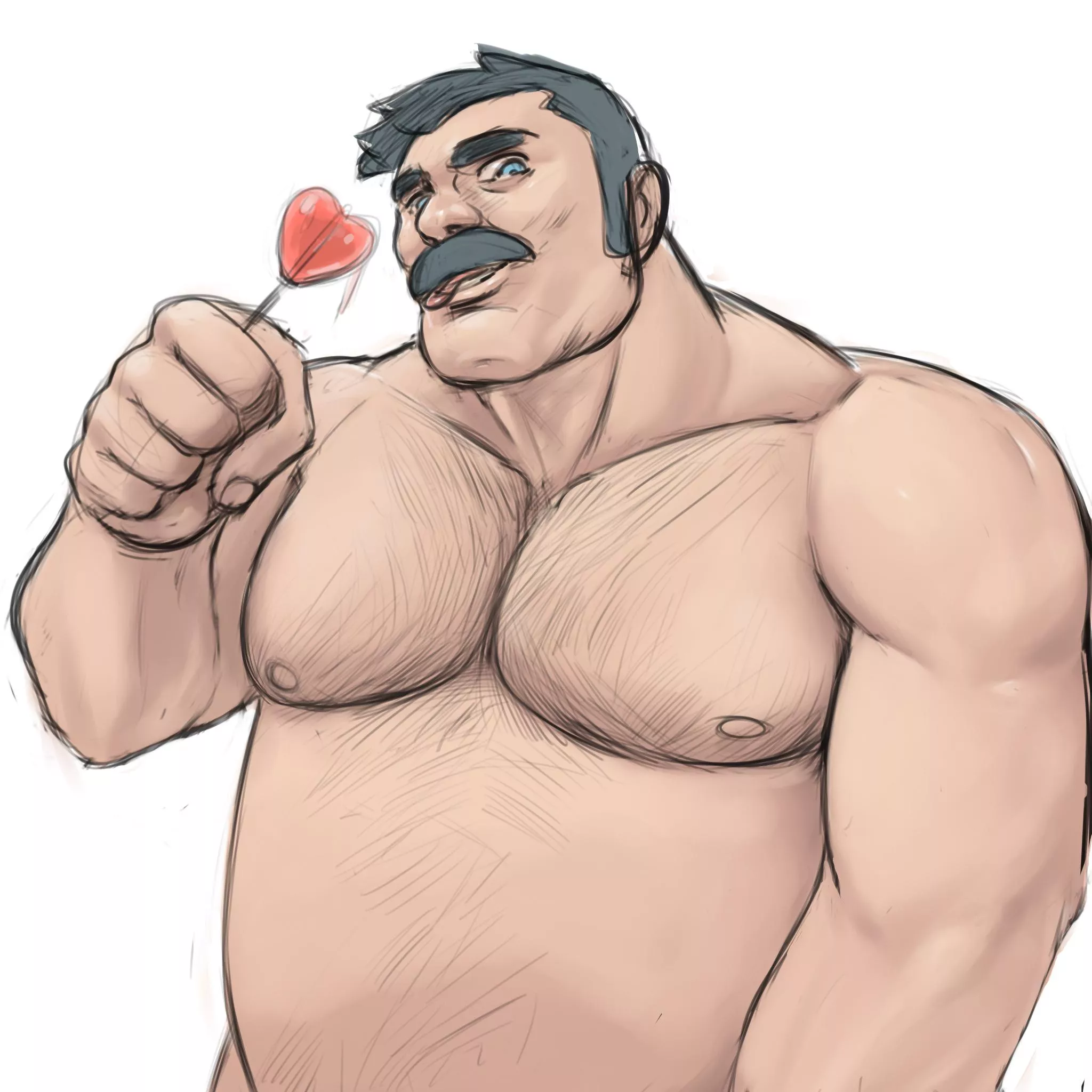 Sweet daddy (my art @toxosalvaxe)