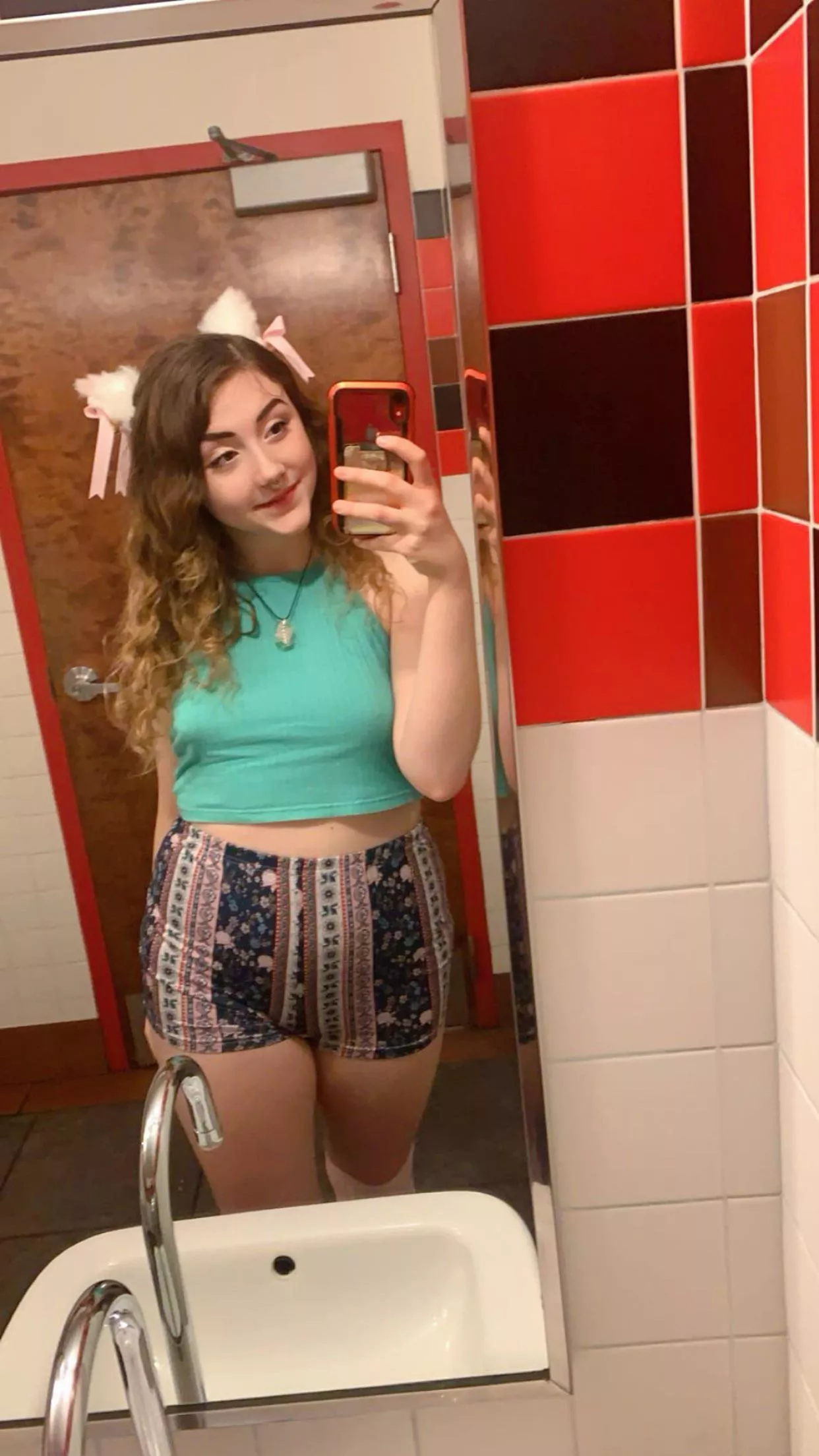 cat in the bathroom, don’t tell jimmy john ;) 