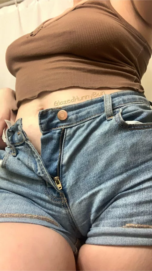 Denim doesn't always hide everything