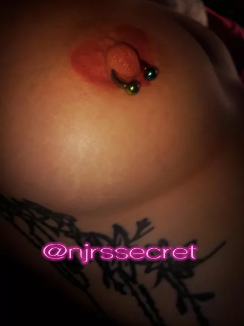 Do you like pierced heart shaped nipples? 