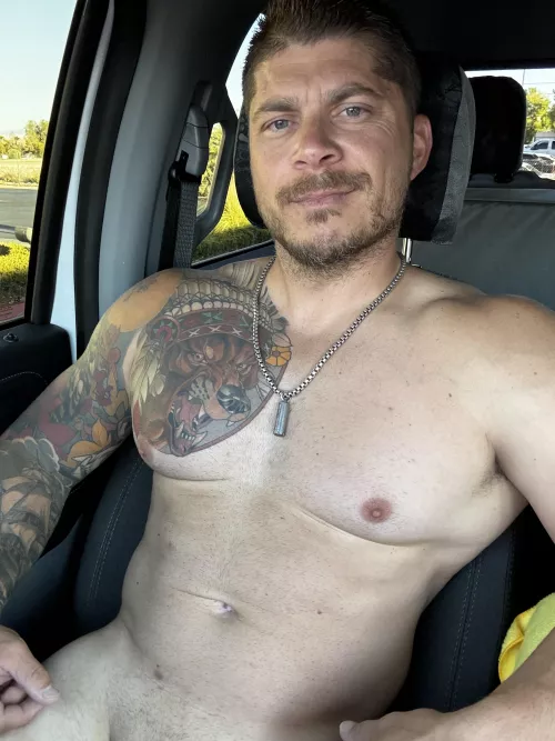Drive home naked after the gym? 