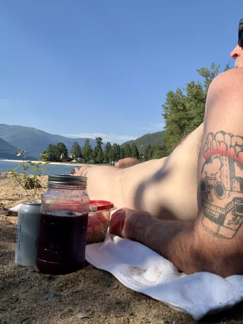 First Day At The Beach