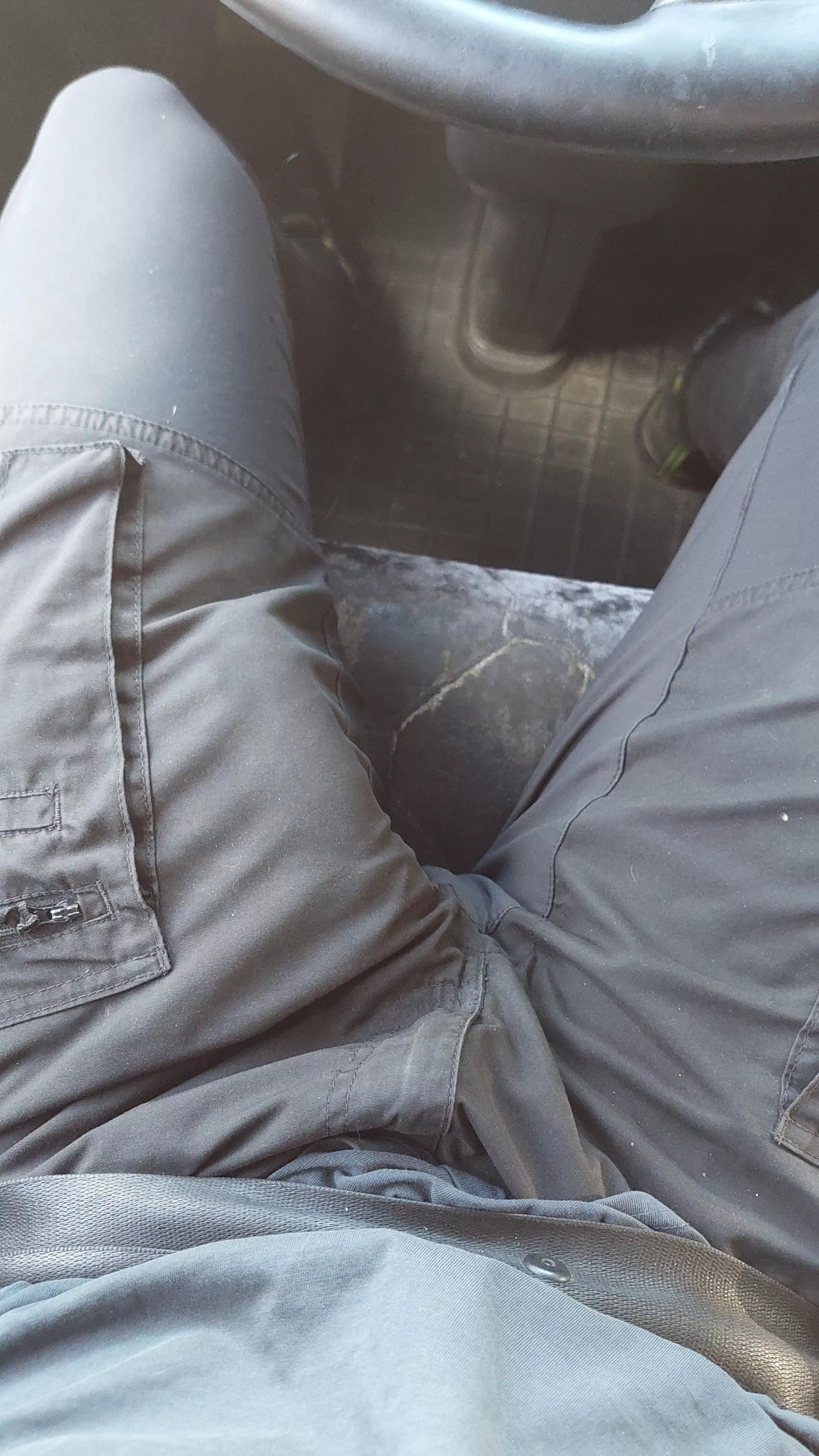 I always get a boner when driving