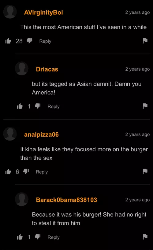 i would be upset too, if someone stole my burger 