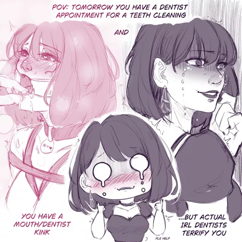 I'm not even sure how I feel about dentists anymore - Sketchy Art by me