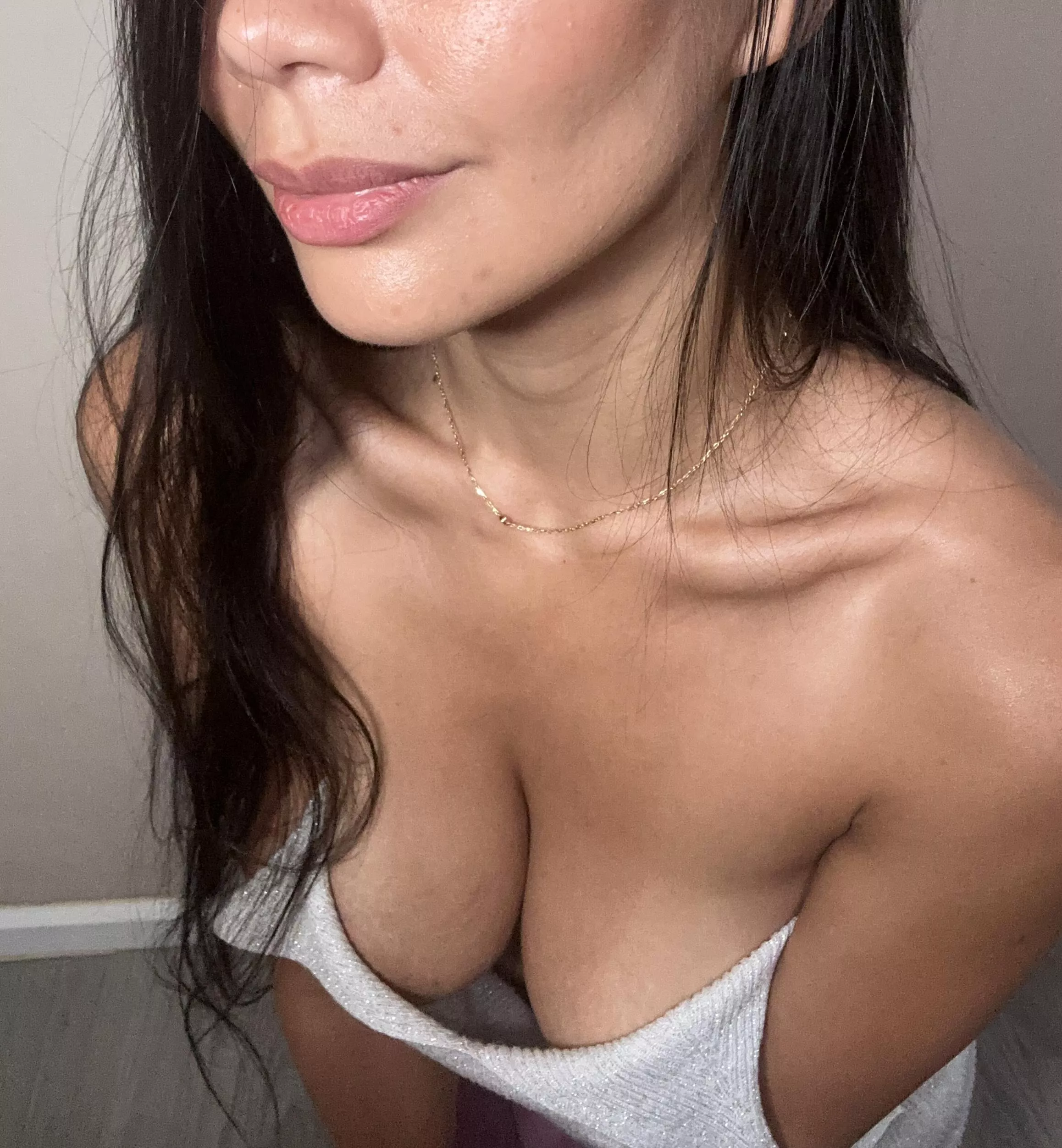 It used to tickle... but now I can't wait to get home and toss my bra away