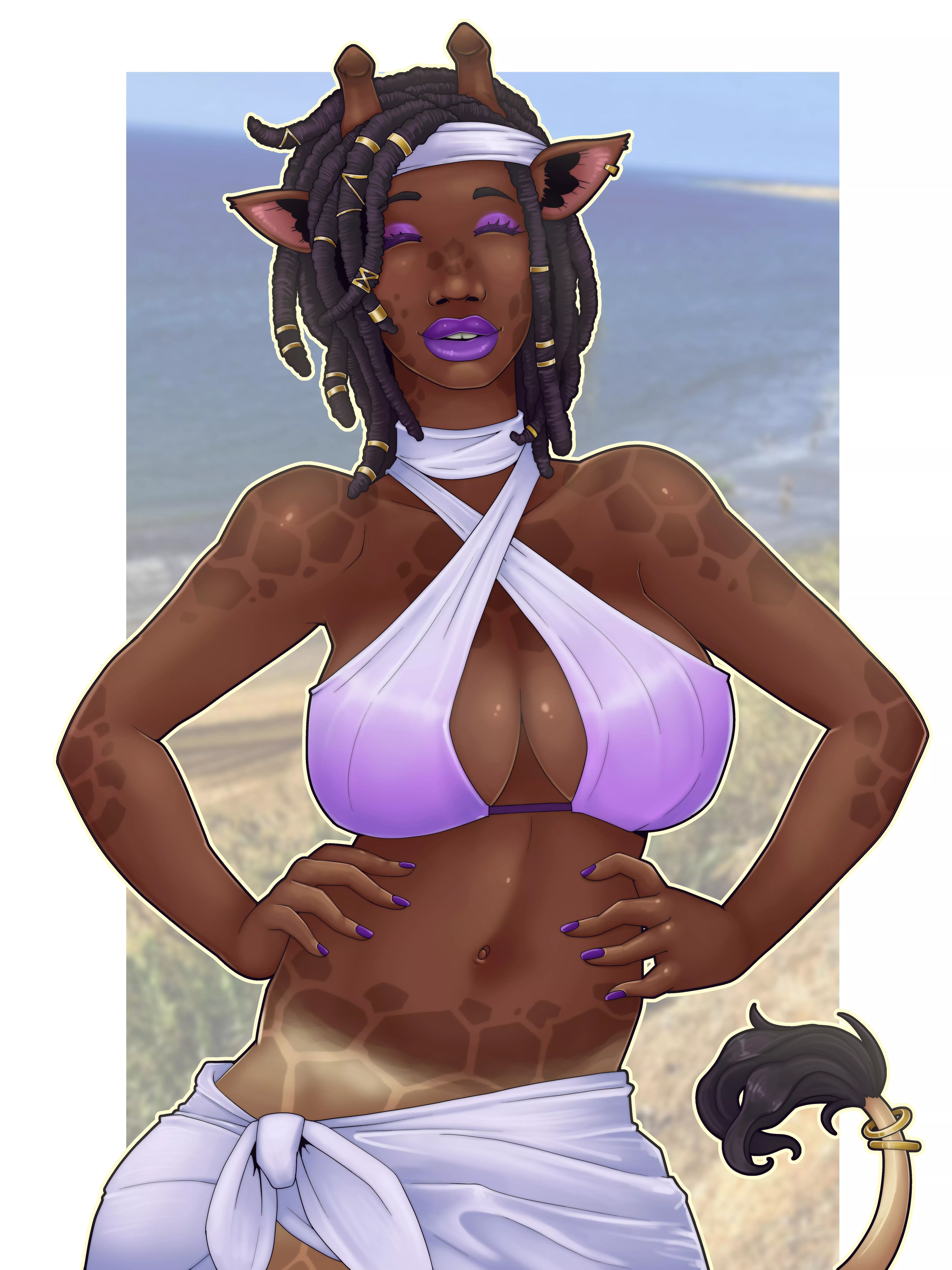 Monster Girl Summer continues! Kia hits the beach!