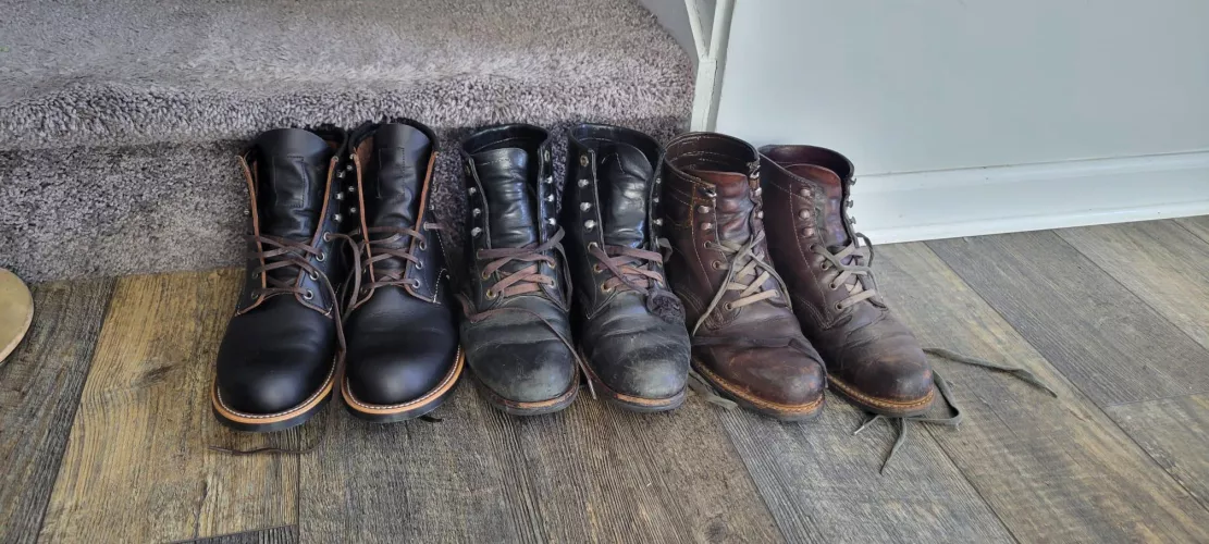 Red Wing Black Smith, Chippewa Classic, Wolverine 1000 Mile