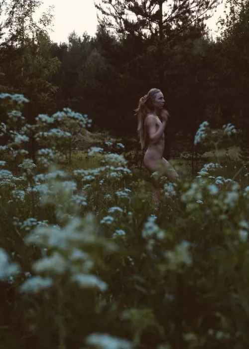 Strolling in the evening