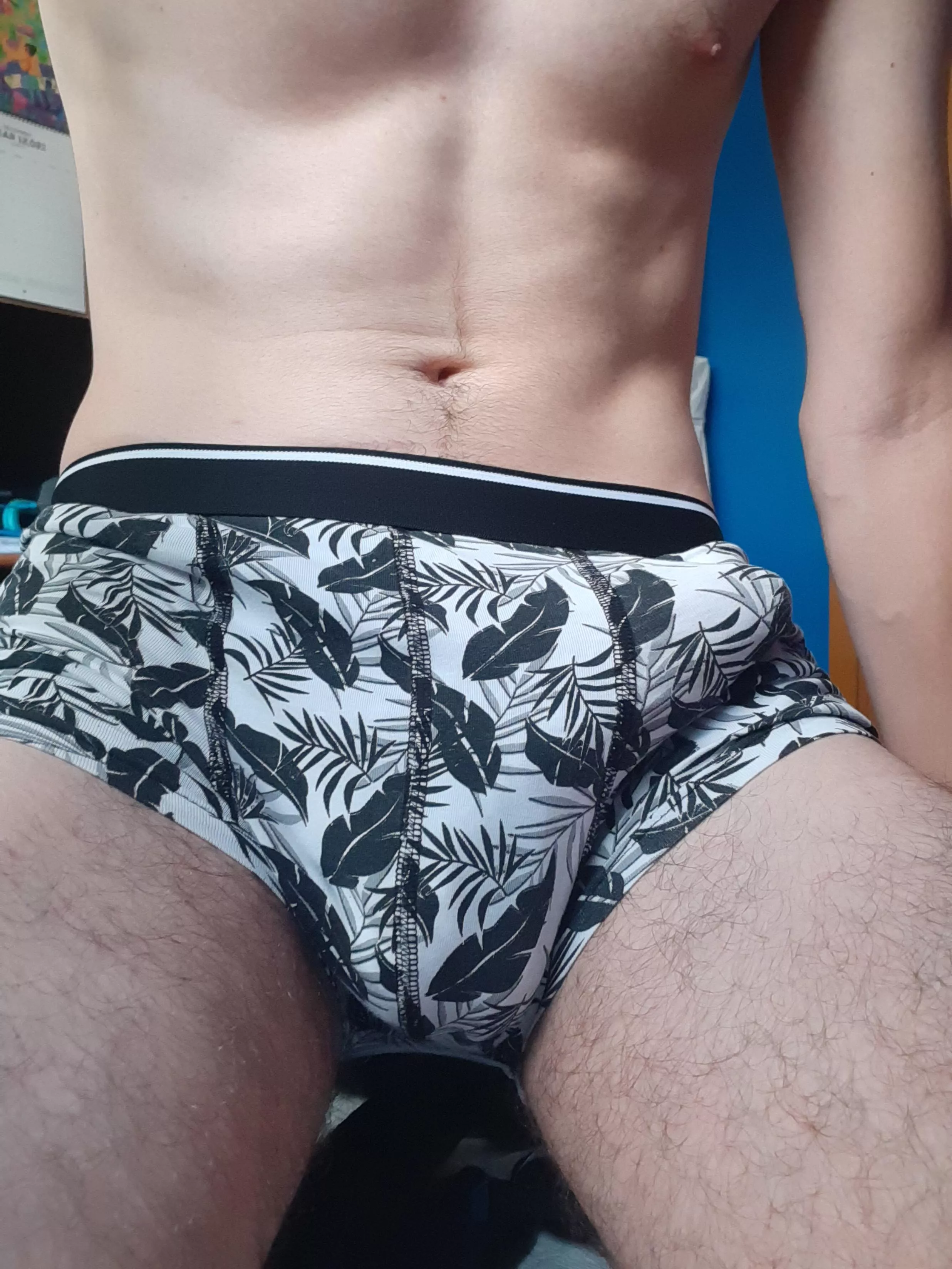 The leaves can't hide it