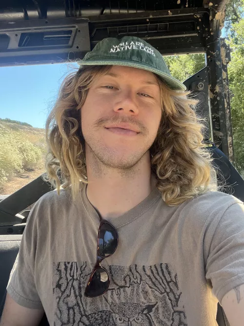 They let me drive the ATV at work today 🥳