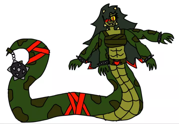 Titanaboa Wrestler OC 