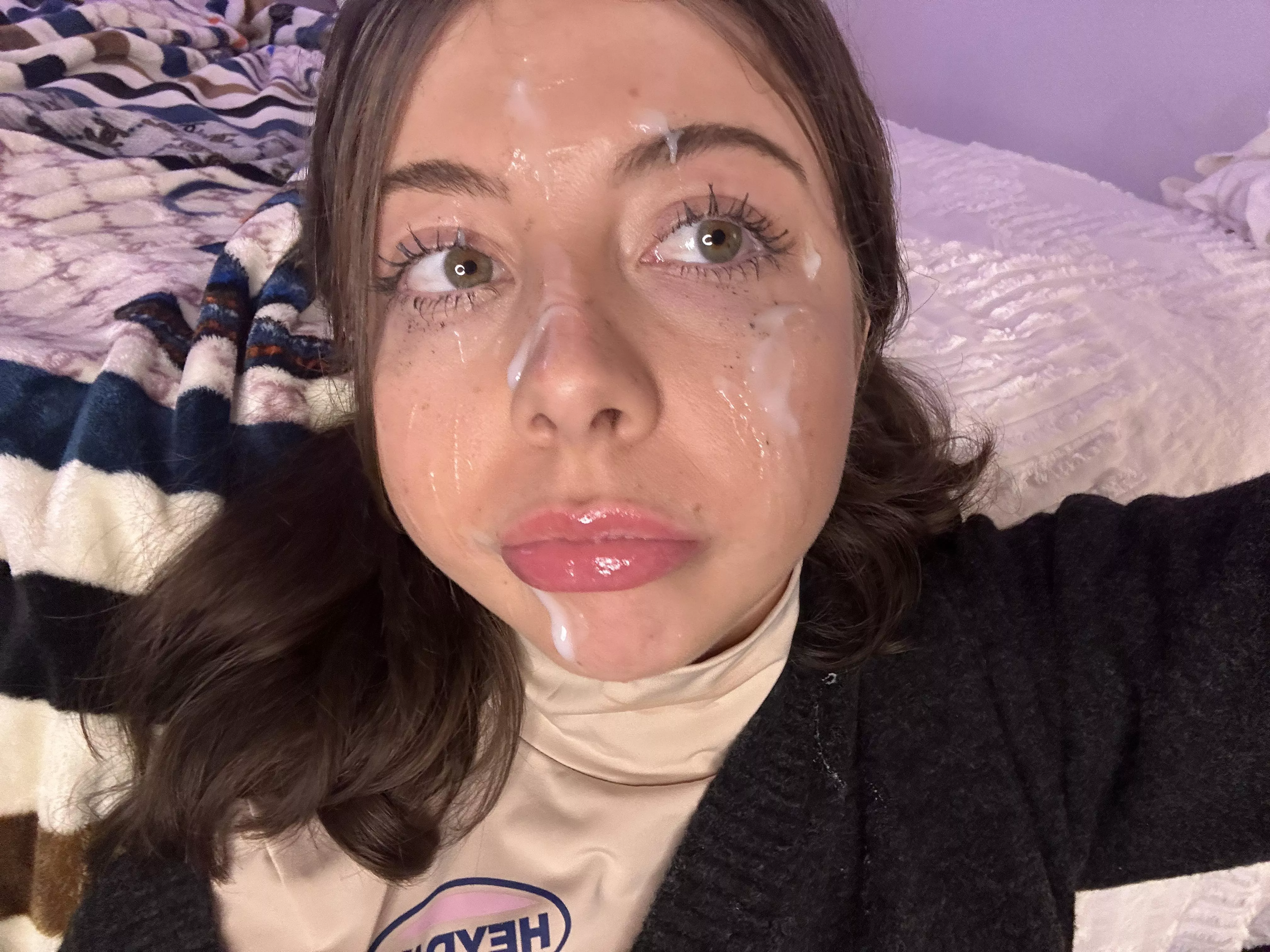  What do you call a girl that sucks cock everyday?
