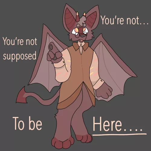 What he said (you just walked through a portal to him)