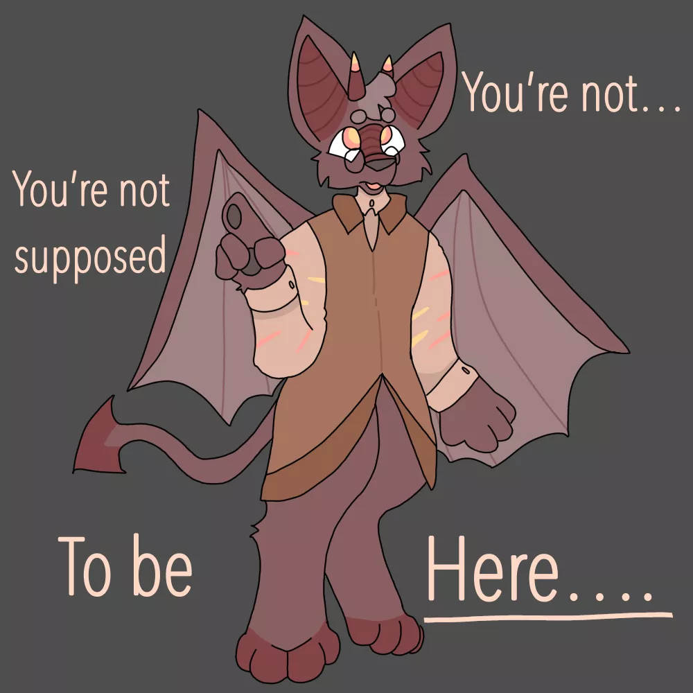 What he said (you just walked through a portal to him)