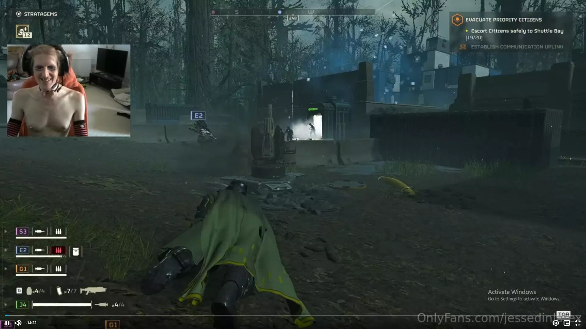 Helldivers with my bewbs out!