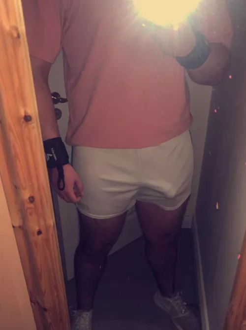 I like to be a distraction in the gym