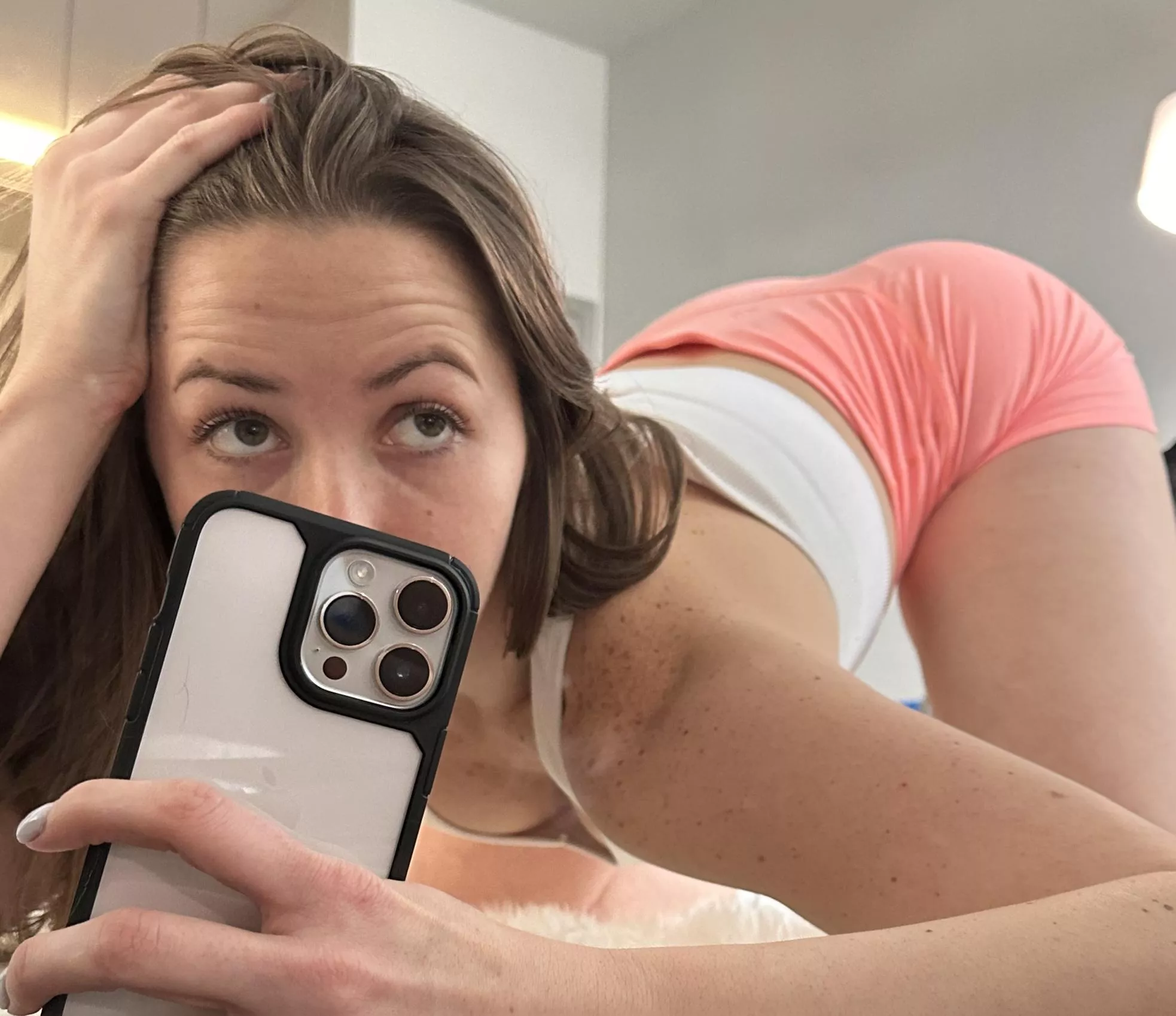 I wish you walked in the room and found me like this