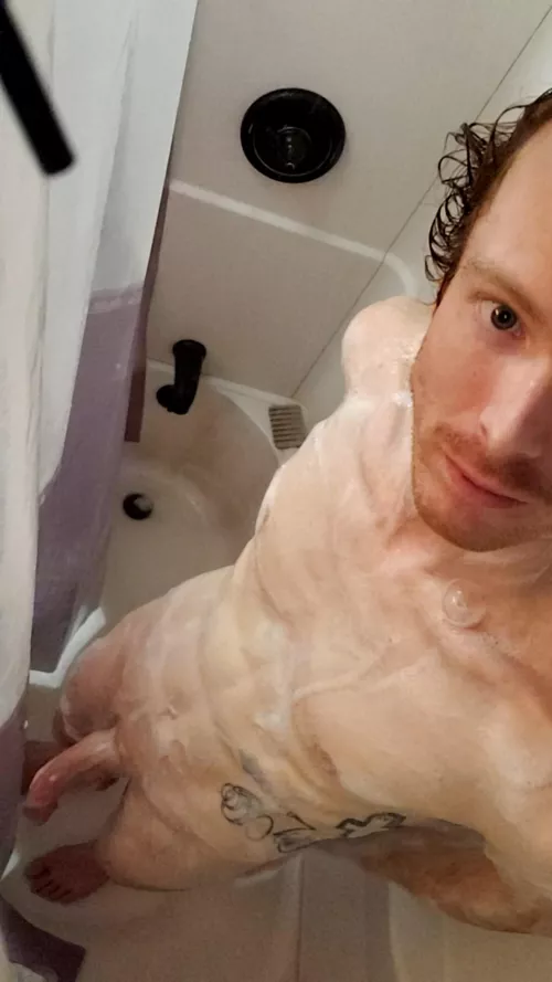 Id say join me and save water but we both know we'll be awhile 