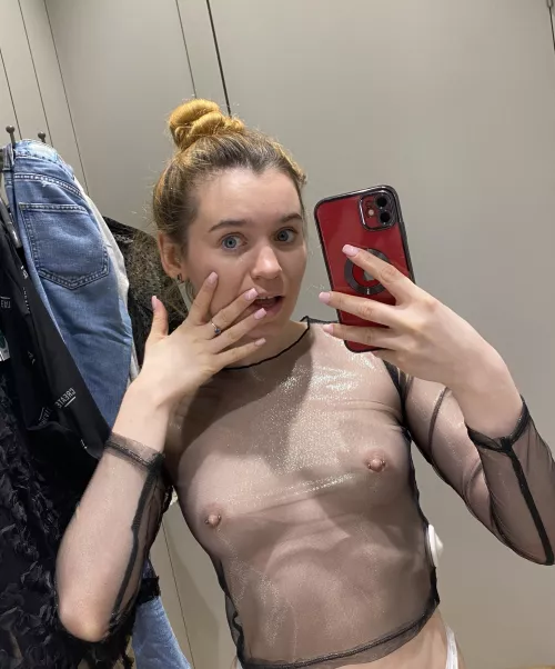 I'll leave the changing room door unlocked just incase someone wants to join