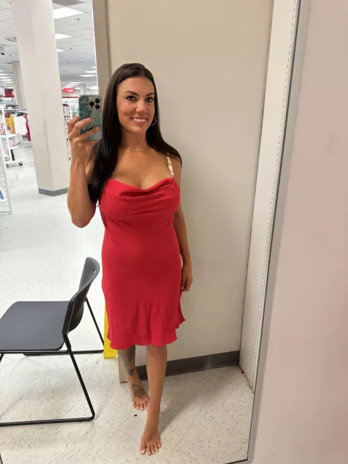 Just your favorite dentist who loves wearing braless outfits