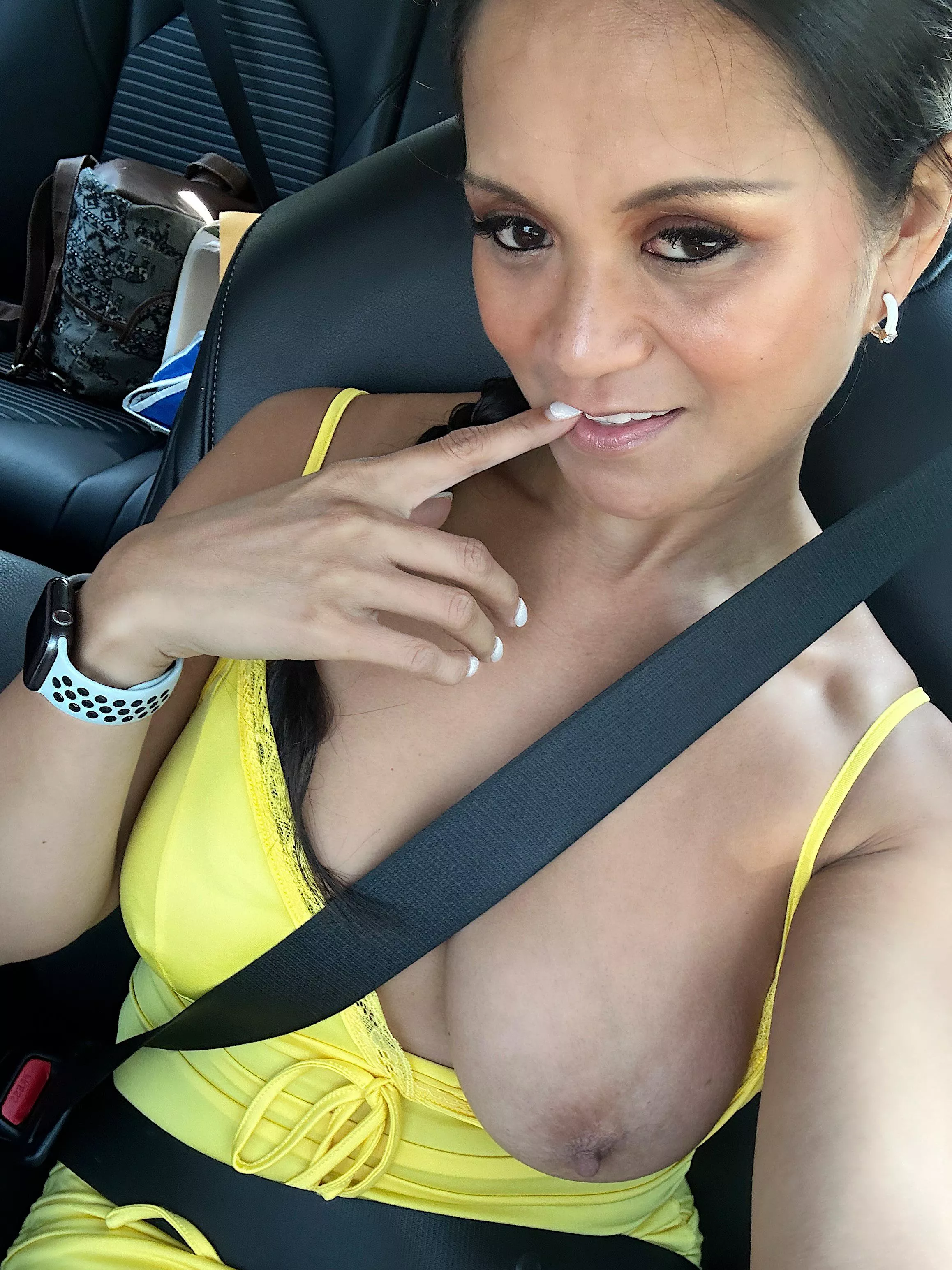 Lick my nipple , suck my nipple and then surprise me with something I need & want 