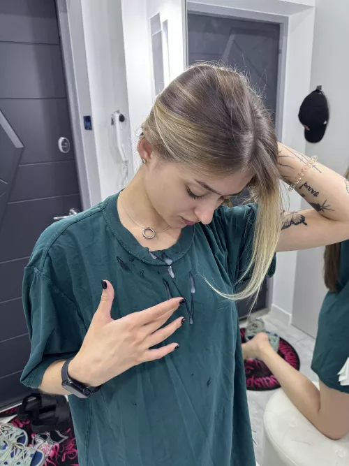 My favorite home t-shirt got dirty