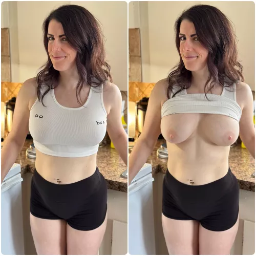 No Bra > Bra