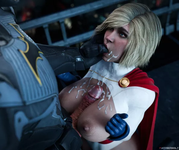 Power Girl Boobjob (Cyberbolt) [DC] 