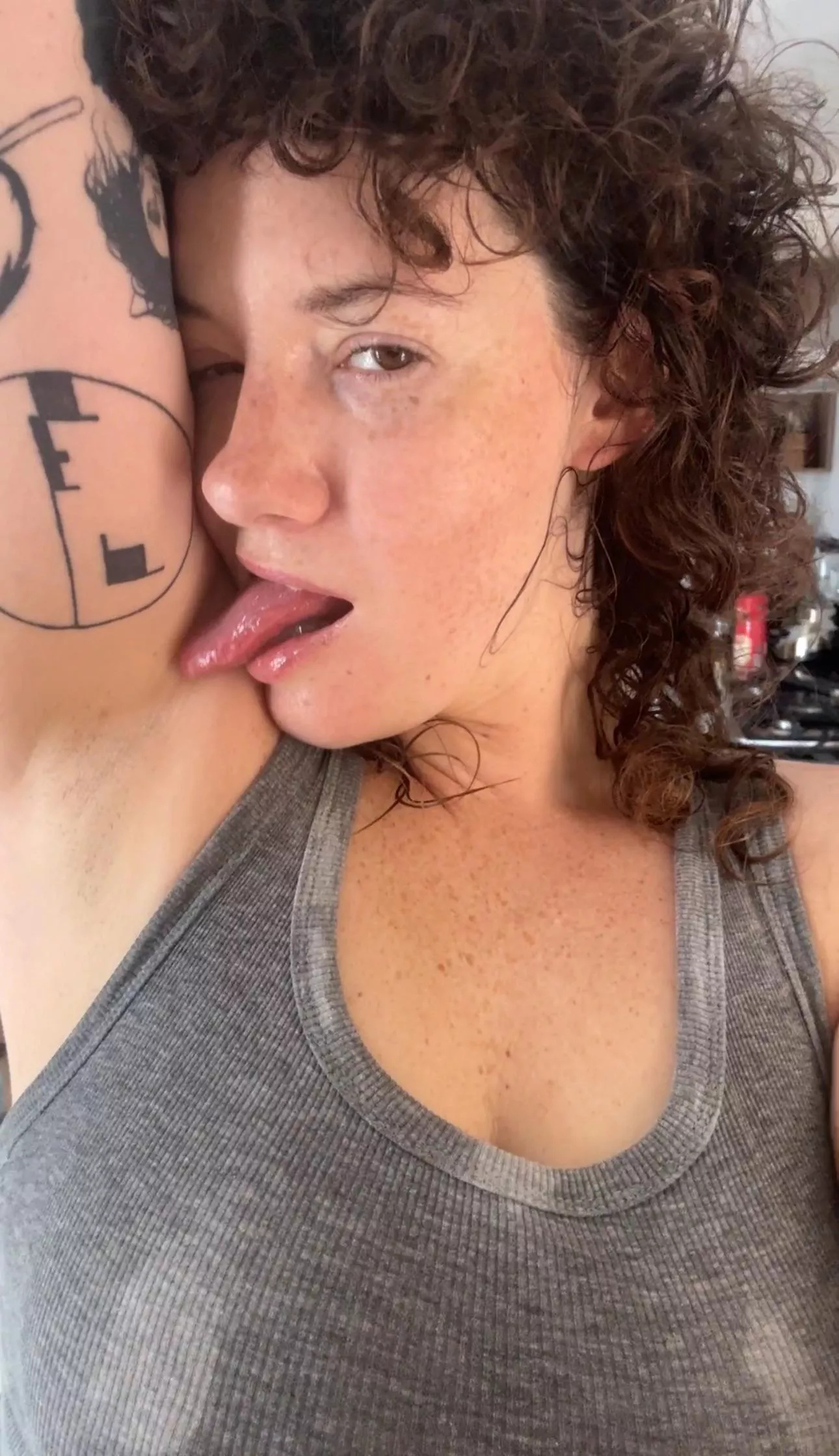 Soaked from head to toe 