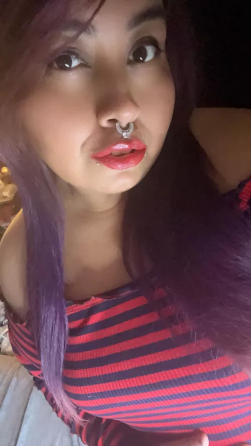 This red lip 💋😍