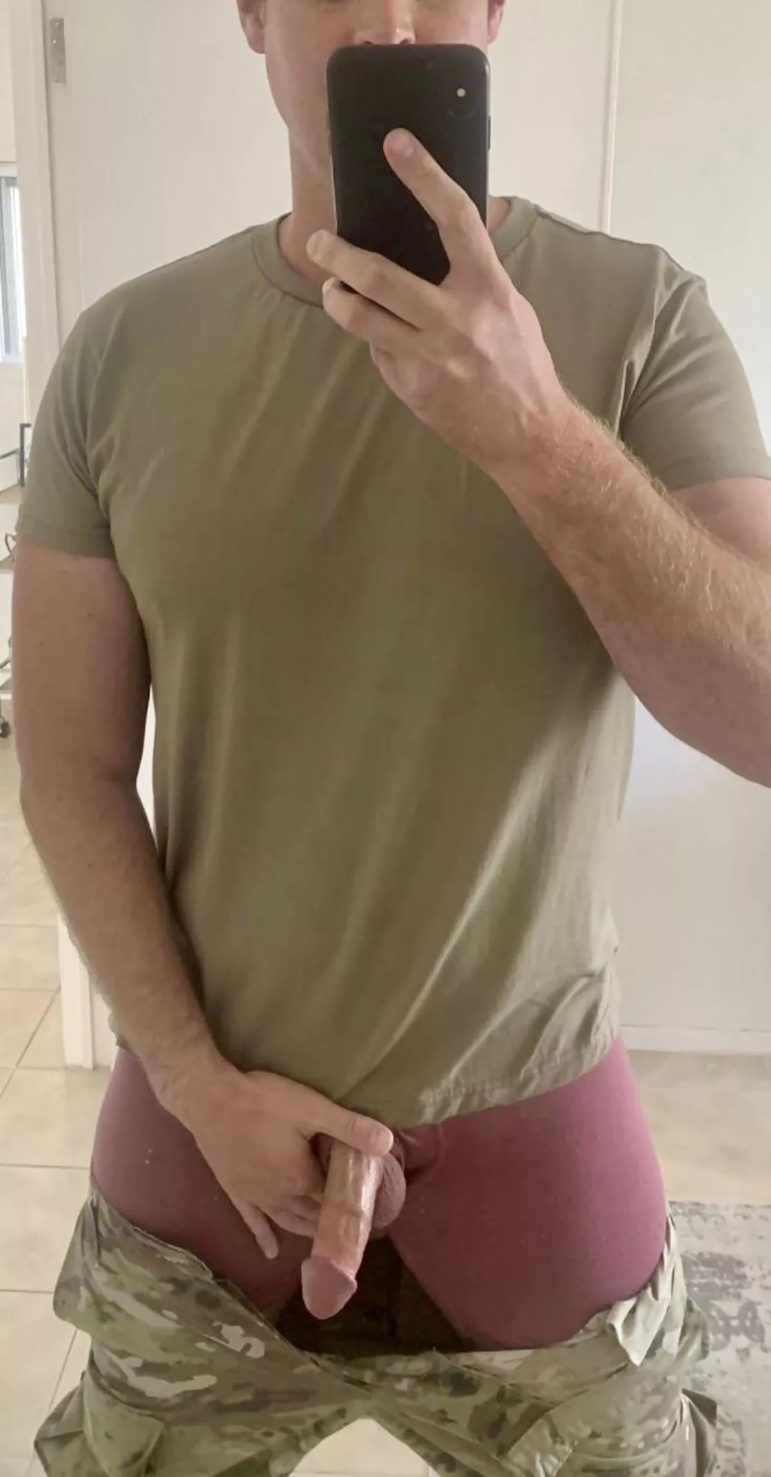 What’s your favorite thing about military men?