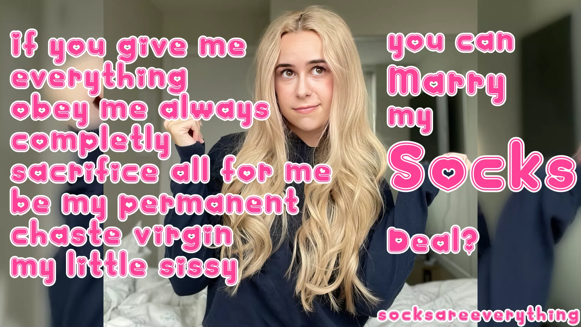 Would you do that to marry my socks to have, sniff and breed as hard as you can stupid beta loser?