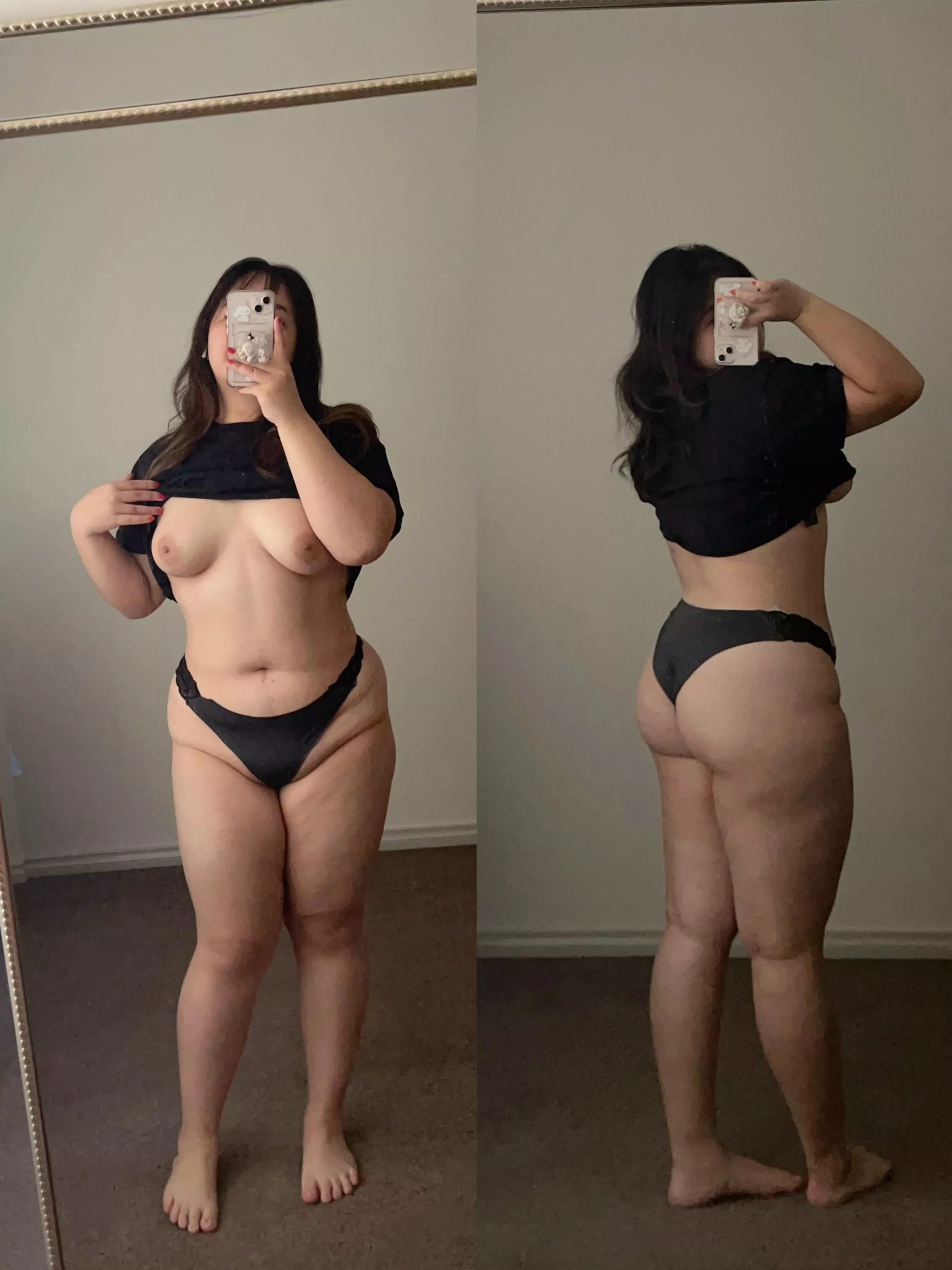 5’1 and thick so i’m perfect to throw around but i can also take a pounding 😉