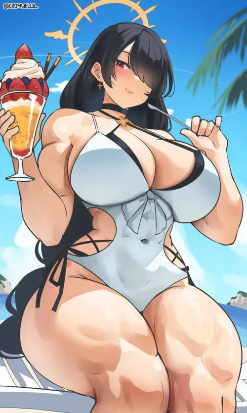 A cheat day at the beach