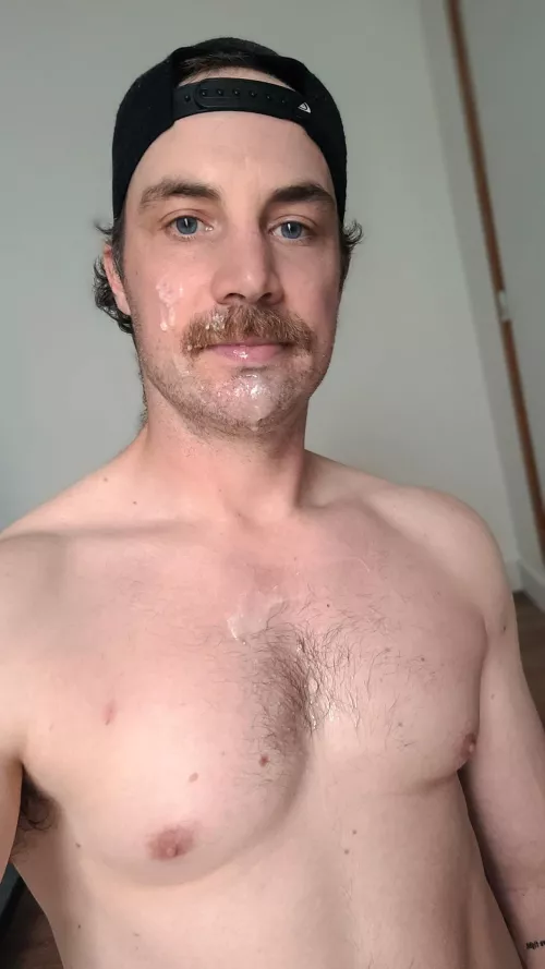 Do i look cute with cum on my face?