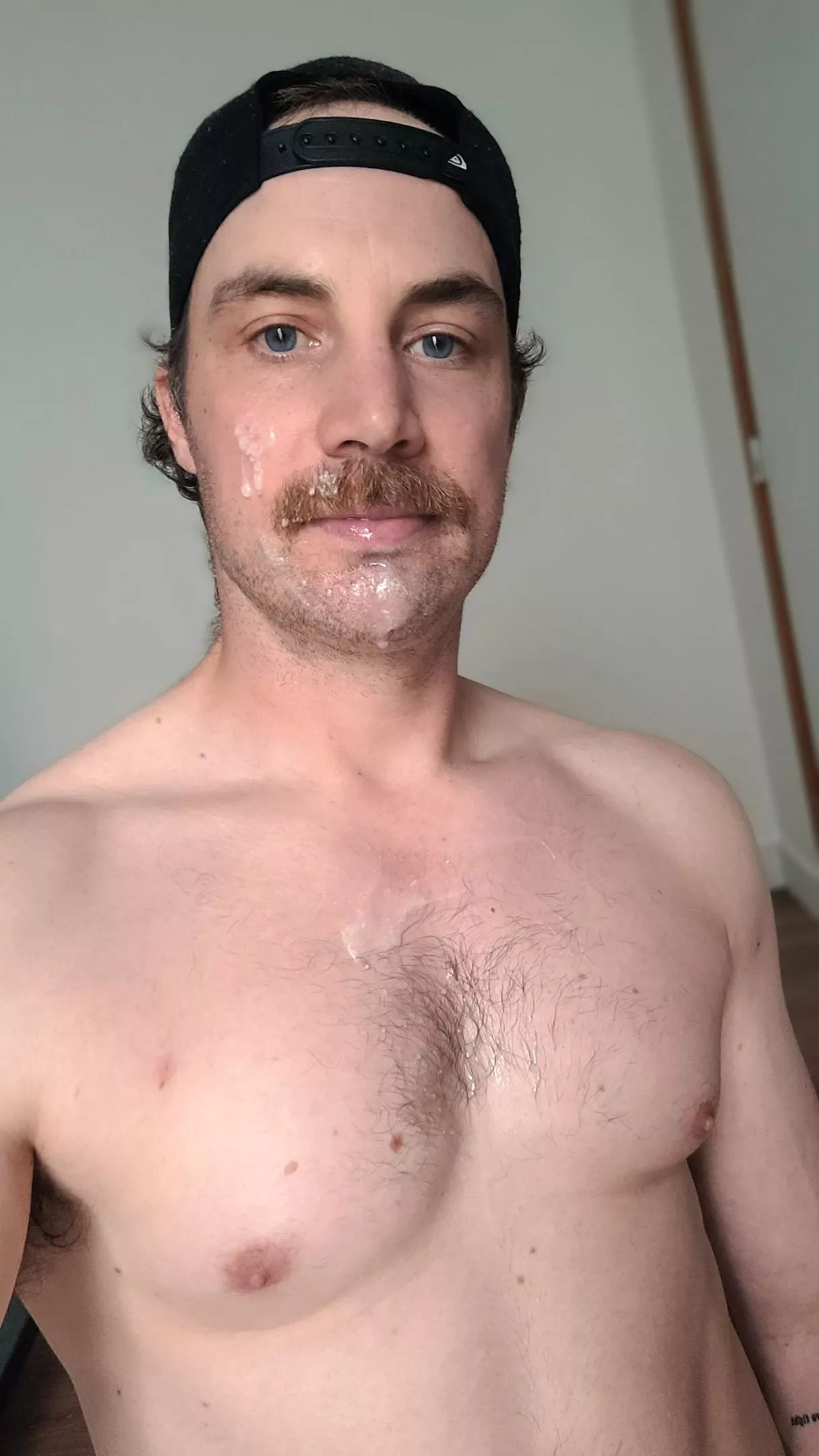 Do i look cute with cum on my face?