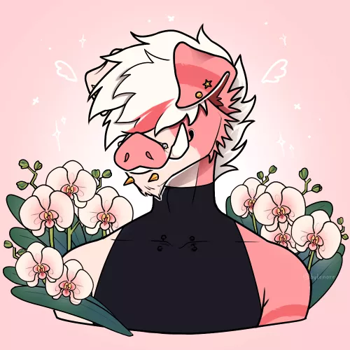 ♡ do you have many characters/fursonas? If so, which species? (art by me) ♡