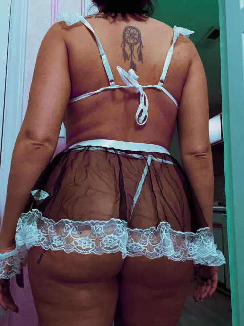 dressing up to play the maid fuck doll with you 