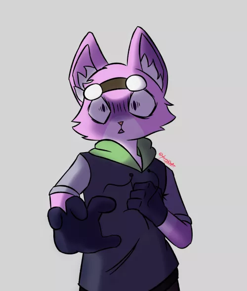 He has seen things, things that scares him.