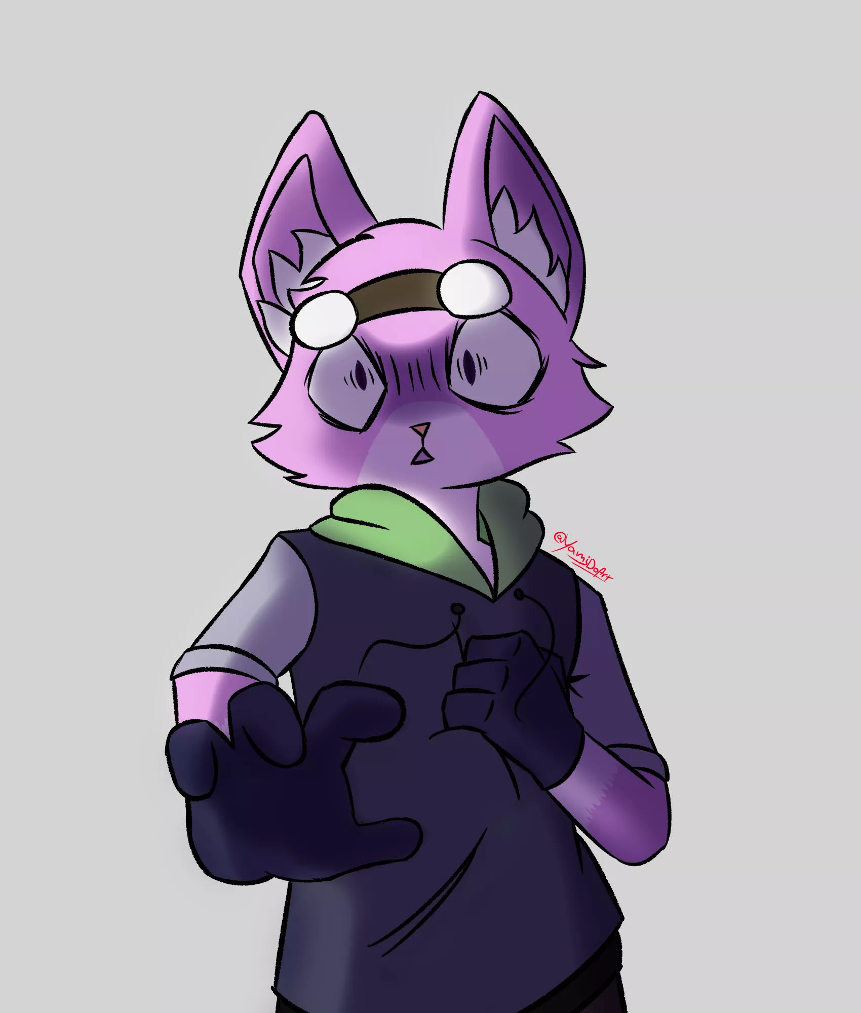 He has seen things, things that scares him.