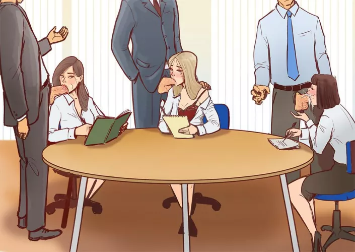 Keeping their mouths full