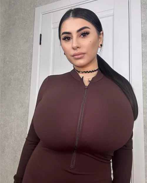 That sweater isn’t hiding anything 