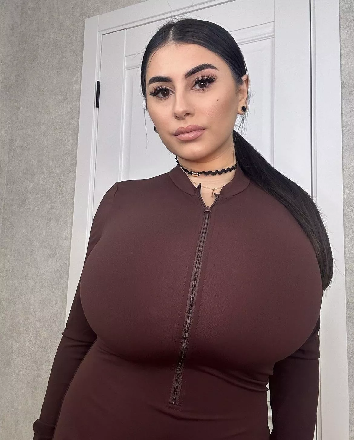 That sweater isn’t hiding anything 