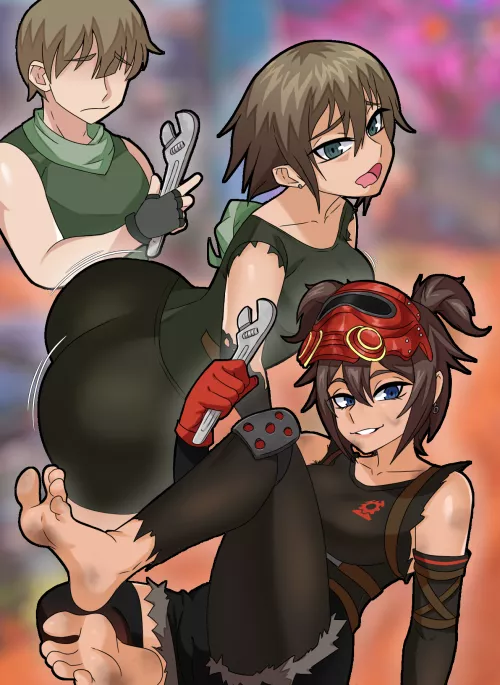 The Machinest (M -> F) [Fortnite] by erasethismail