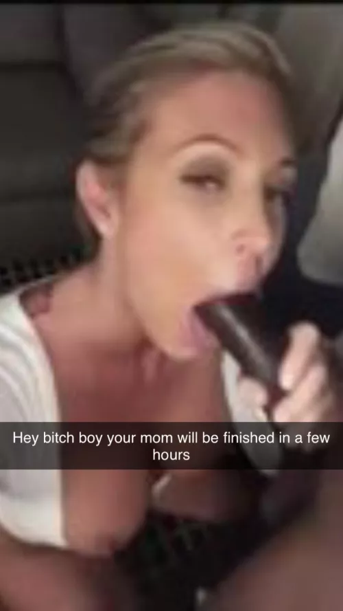 Your mom went to go ‘talk’ with you bully Tyrone…he sends this pic 30 minutes later