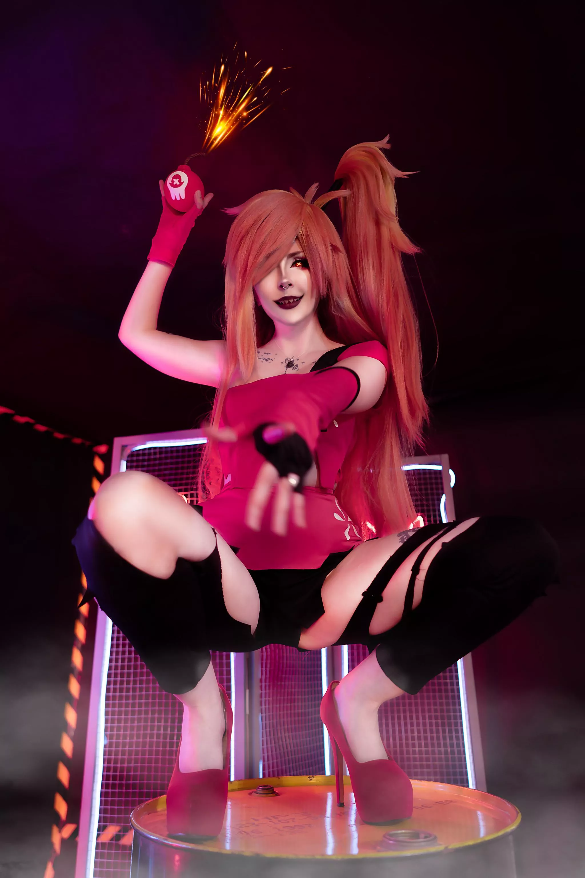 Cherri Bomb from Hazbin Hotel by ChristineUsi