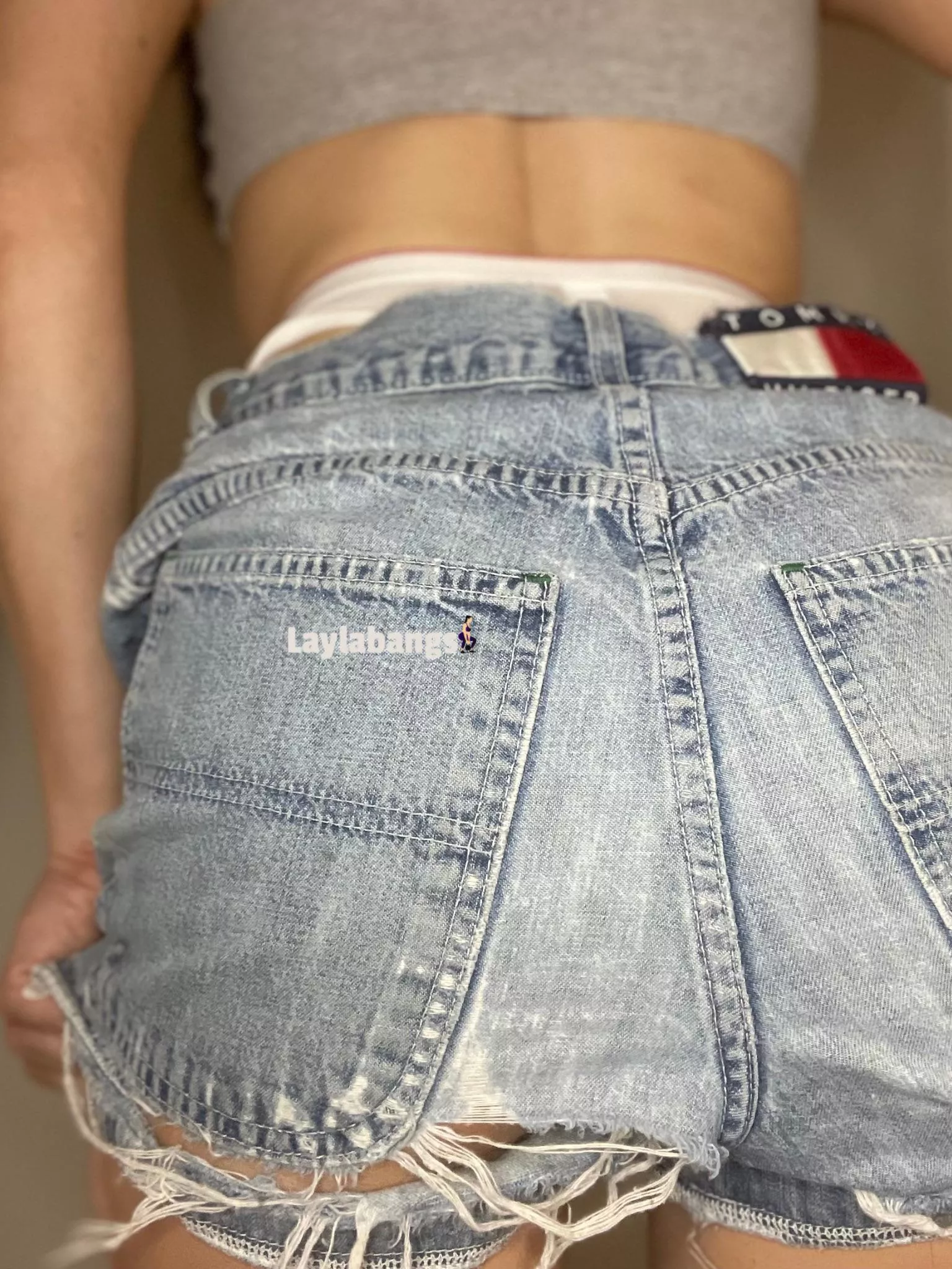 Don’t mind the thong