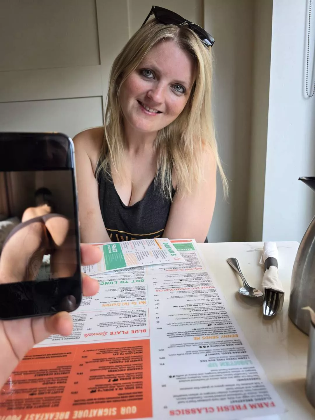 He fucked me before breakfast